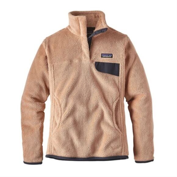 PATAGONIA Snap-T Re-Tool Fleece Rosewater Peach Cream Blush {FF10} - Picture 1 of 7